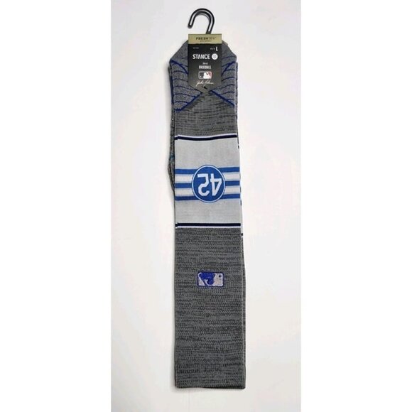 Stance x MLB Jackie Robinson 2024 OTC Socks - Picture 2 of 6
